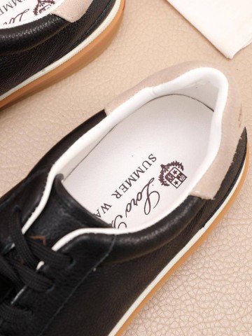 Мужские кроссовки Loro Piana Tennis Walk - Black