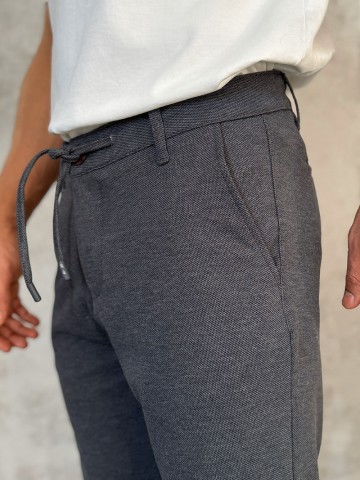 Мужские шорты Loro Piana серого цвета