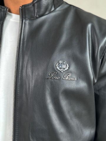 Мужская кожаная куртка Loro Piana