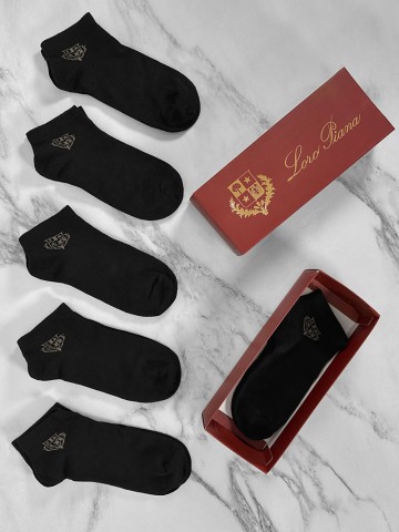 Комплект носков Loro Piana brown logo