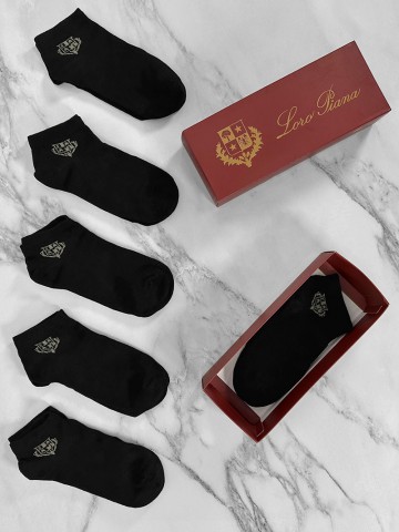 Комплект носков Loro Piana beige logo