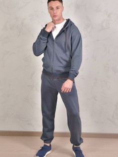 Спортивный костюм Loro Piana Premium signature logo - Denim Blue