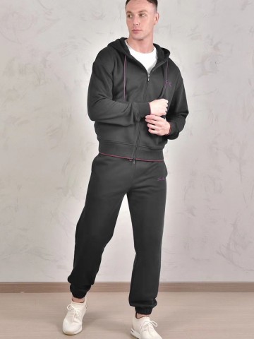 Спортивные штаны Loro Piana Premium signature logo - Grey