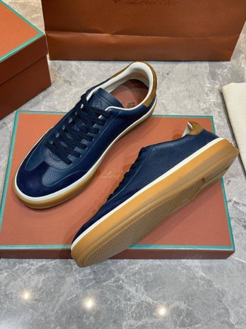 Мужские кроссовки Loro Piana Tennis Walk - Navy