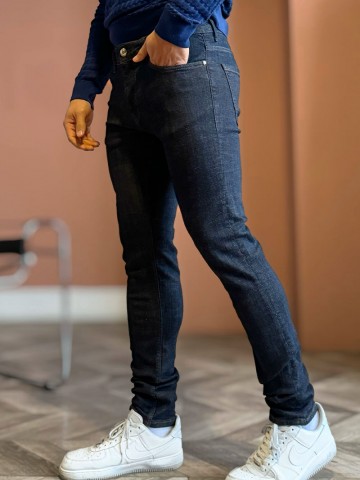 Тёмно-синие джинсы Loro Piana