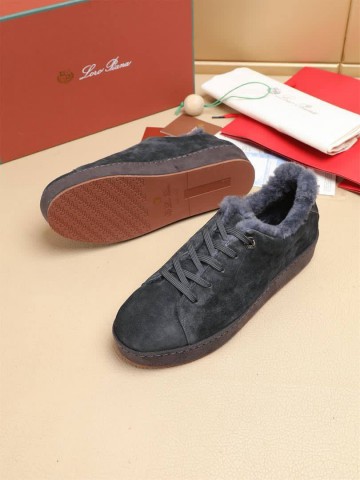 Зимние кроссовки с мехом Loro Piana