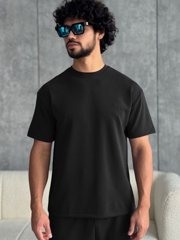 Мужской чёрный костюм Loro Piana