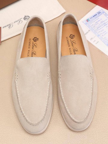 Мужские лоферы Loro Piana Summer Walk - Beige