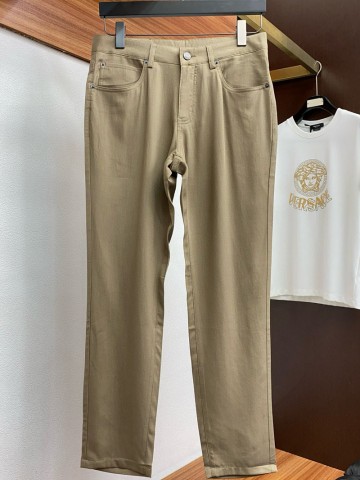 Джинсы бежевого цвета Loro Piana Premium