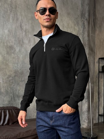 Кофта с высоким горлом Loro Piana - Black