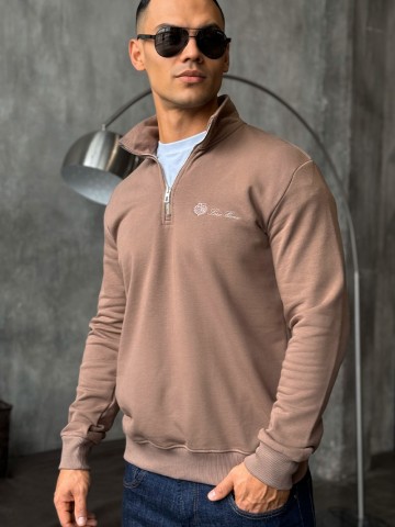 Кофта с высоким горлом Loro Piana - Brown