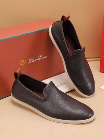 Кожаные лоферы Loro Piana