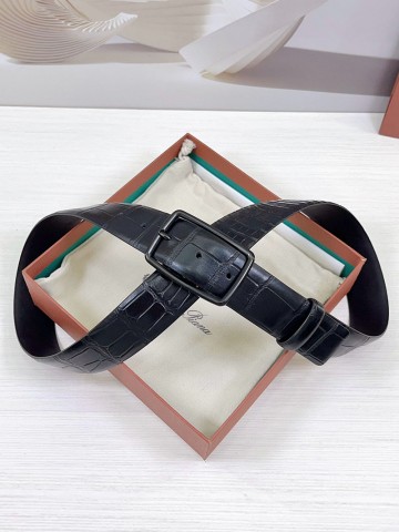 Кожаный ремень Loro Piana Premium (ширина 3.5 см)