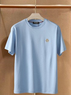 Мужская футболка Loro Piana Premium - Light Blue