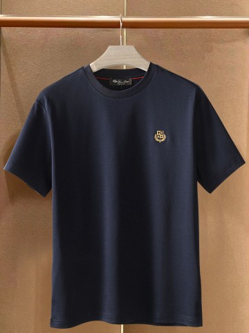Мужская футболка Loro Piana Premium - Navy