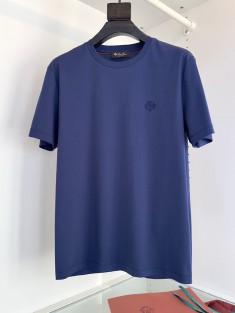 Мужская синяя футболка Loro Piana