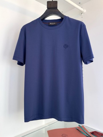 Мужская синяя футболка Loro Piana