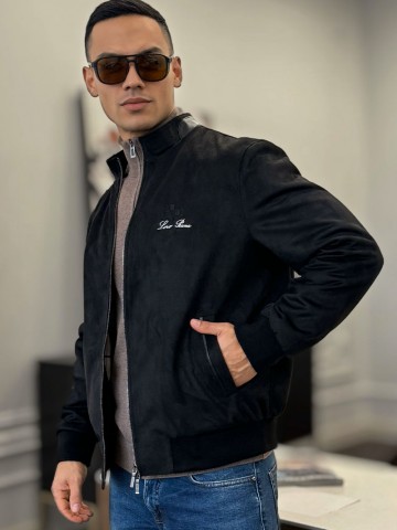 Мужская замшевая куртка Loro Piana