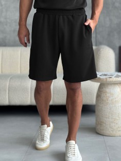 Мужские чёрные шорты Loro Piana