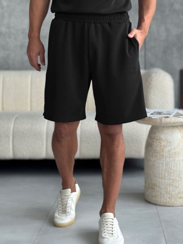 Мужские чёрные шорты Loro Piana