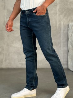 Мужские джинсы Loro Piana тёмно-синего цвета