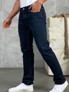 Мужские джинсы Loro Piana тёмно-синего цвета