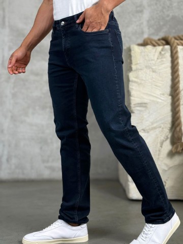 Мужские джинсы Loro Piana тёмно-синего цвета