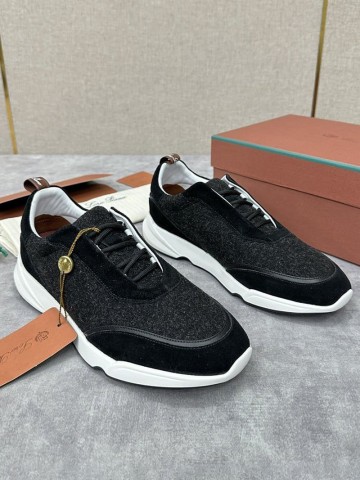 Мужские кроссовки Loro Piana 360 Lp Flexy Walk - Black