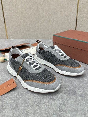 Мужские кроссовки Loro Piana 360 Lp Flexy Walk - Grey