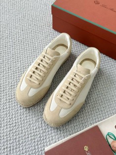 Мужские кроссовки Loro Piana Sea Tennis Walk - Beige