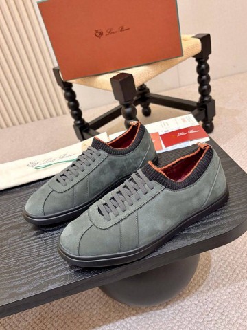 Мужские кроссовки Loro Piana Soho 2.0 Walk - Dark Grey