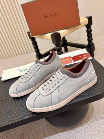 Мужские кроссовки Loro Piana Soho 2.0 Walk - Grey
