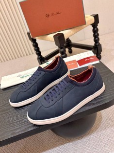 Мужские кроссовки Loro Piana Soho 2.0 Walk - Navy