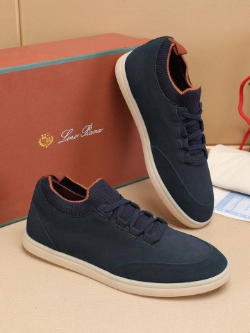 Мужские кроссовки Loro Piana Soho Walk - Navy