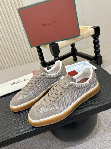 Мужские кроссовки Loro Piana Tennis Walk - Beige