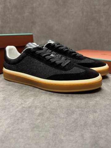 Мужские кроссовки Loro Piana Tennis Walk - Black