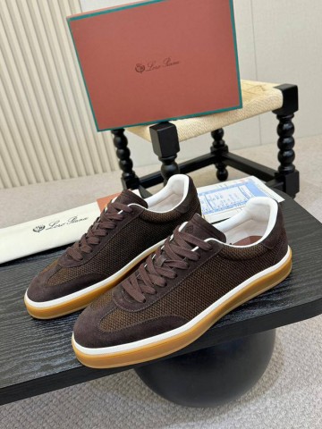 Мужские кроссовки Loro Piana Tennis Walk - Brown