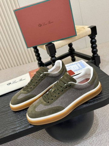 Мужские кроссовки Loro Piana Tennis Walk - Green