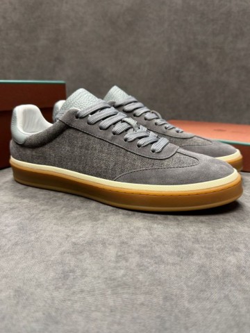 Мужские кроссовки Loro Piana Tennis Walk - Grey