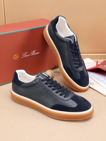 Мужские кроссовки Loro Piana Tennis Walk - Navy