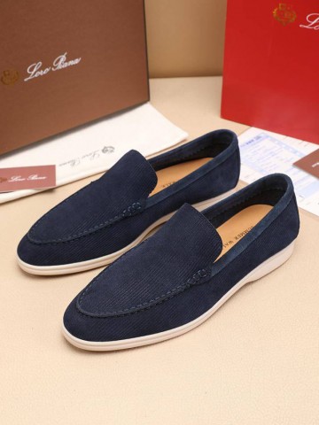 Мужские лоферы Loro Piana Summer Walk - Blue
