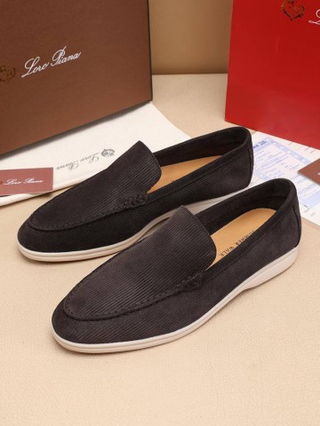 Мужские лоферы Loro Piana Summer Walk - Brown