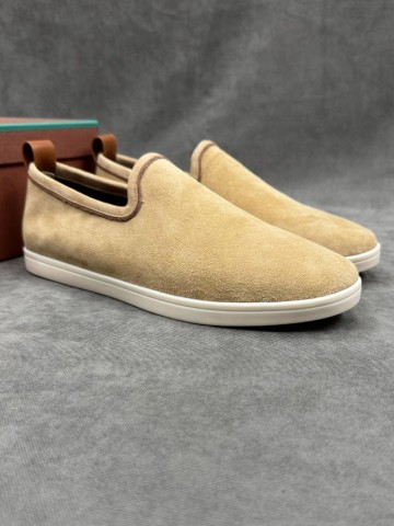 Мужские лоферы Loro Piana Venice Walk - Beige