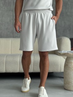 Мужские серые шорты Loro Piana