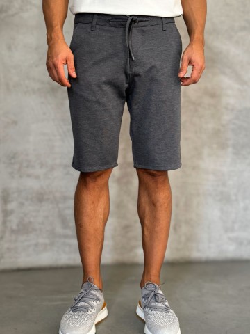 Мужские шорты Loro Piana серого цвета