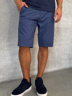 Мужские шорты Loro Piana синего цвета