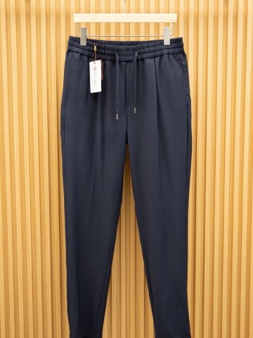 Мужские тёмно-синие штаны Loro Piana Premium