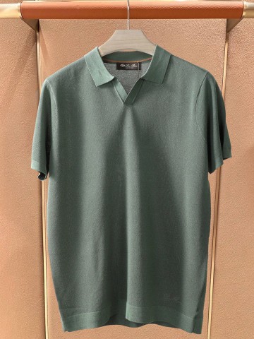 Мужское поло Loro Piana premium - Green