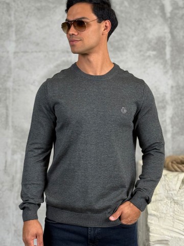 Мужской серый джемпер Loro Piana