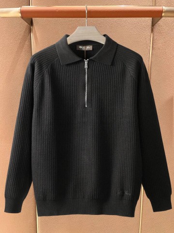 Мужской свитер Loro Piana premium - Black